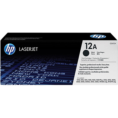 12A Standard Capacity Black Toner Cartridge (2,000 pages)
